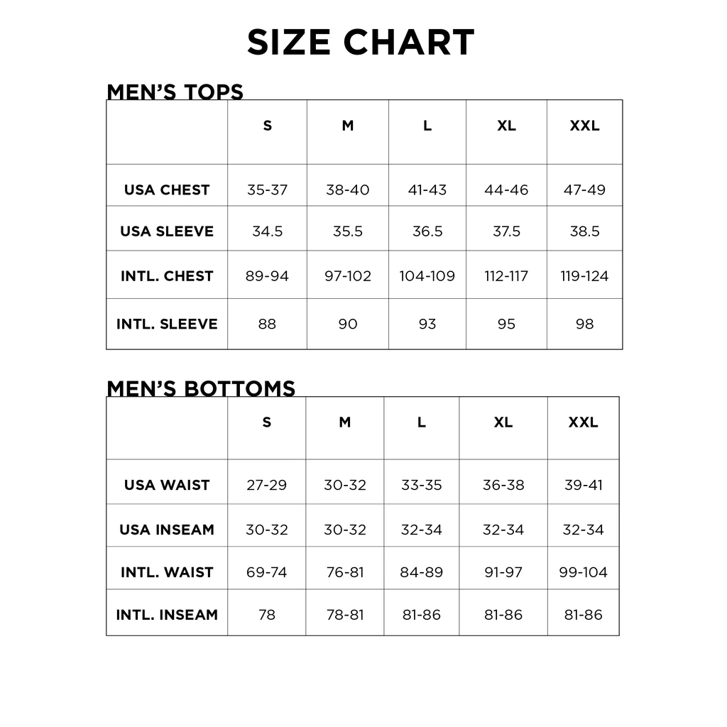 Size Converter Men